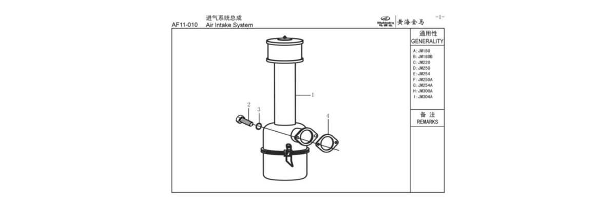 1. Air Intake System