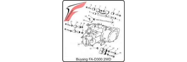 (E35) - Motorhalterungen - Buyang FA-D300
