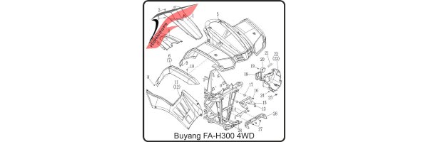 (F04) - Frontverkleidungen - Buyang FA-H300