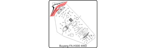 (F10) - Vorderachsgetriebe - Buyang FA-H300
