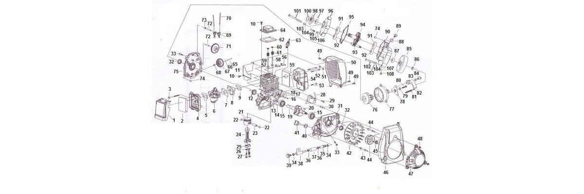 50cc ENGINE Typ 142FD