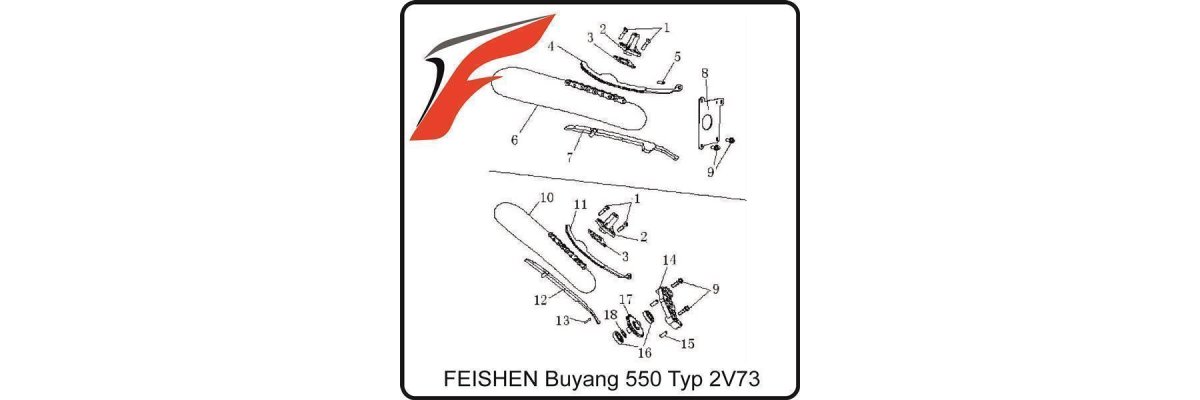 Steuerketten "Typ 2V73"