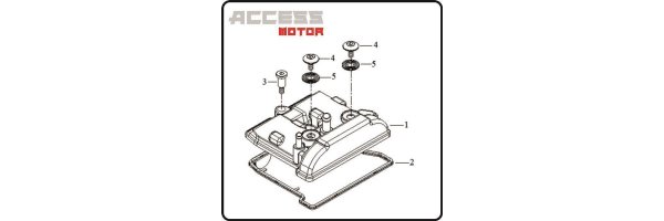 kleppendeksel - Access 450 TE motor