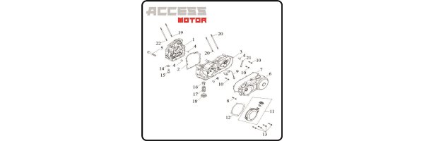 Motorgehäuse 250-400 - Access Motor