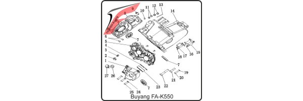 (F13) - Getriebe Gehäuse - Buyang FA-K550