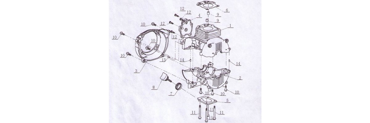 Fig.02 Zylinder, Kurbelgehäuse 139FD