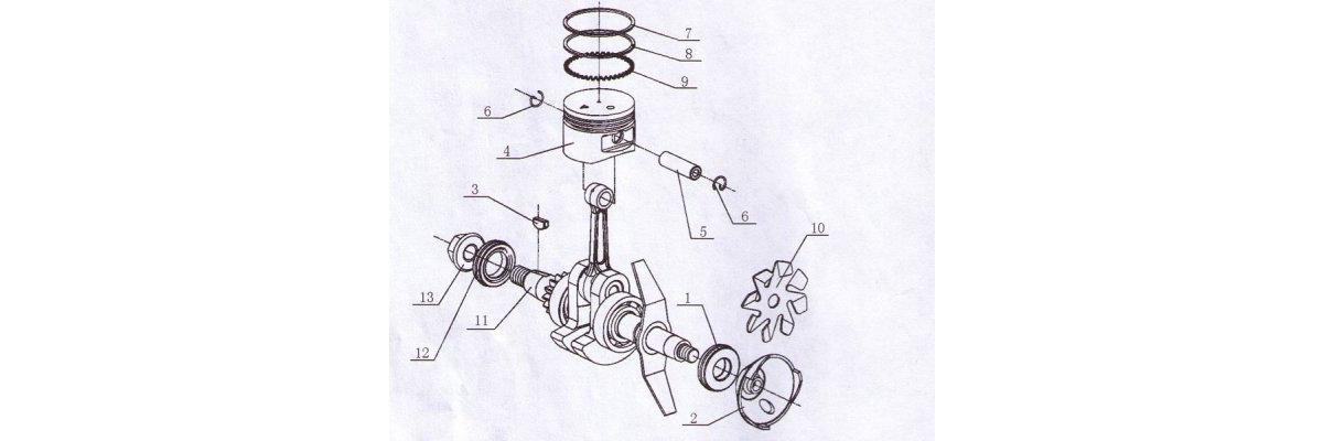 Fig.03 Kurbeltrieb, Kolben 139FD