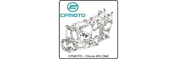 Rahmen - CForce 450 ONE