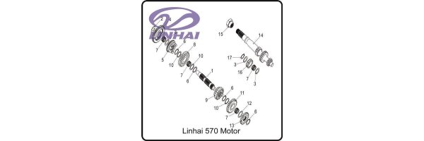 Getriebe I - Linhai 570