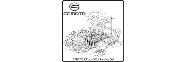 (F05) Frontverkleidung - UForce 500