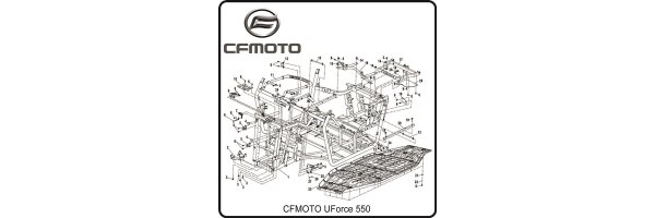 Rahmen - CFMOTO UForce 550