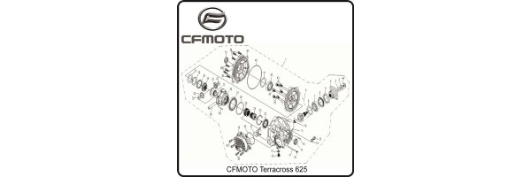 (F29) Vorderachsgetriebe - Terracross 625