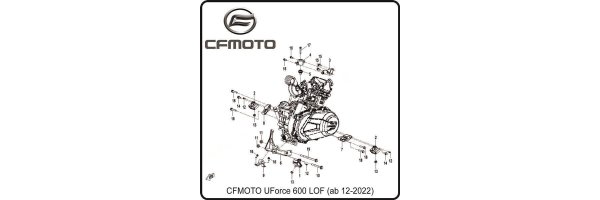 (F00-1) Motorhalter - UForce 600 LOF