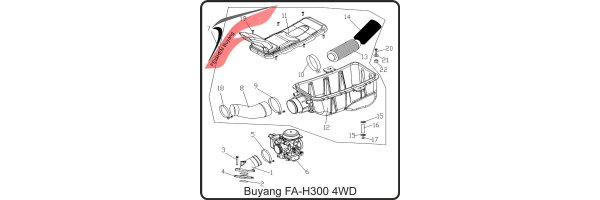(E27) - Luftfilter - Buyang FA-H300