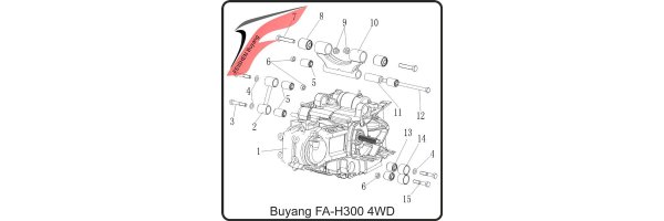 (E35) - Motorhalter - Buyang FA-H300