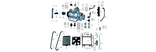(F06) Motor, Kühler, Luftfilter - XT1100GK