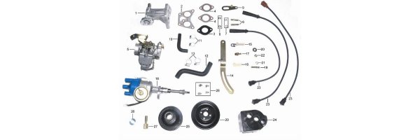 Ignition parts Carburetor Driving pulleys