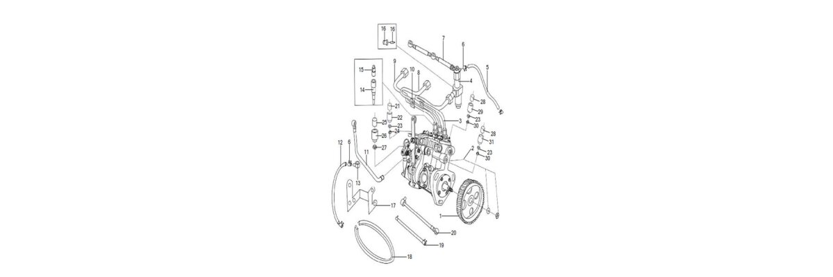 15. motor / dieselpomp