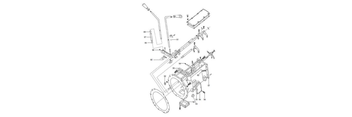 Fig.23 / 52-68 FRONT HOUSING;F_R SHIFTER AND...