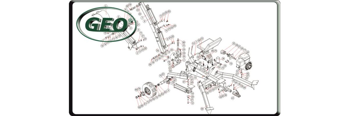spare parts GEO ATV Bagger (BH)(page 1)