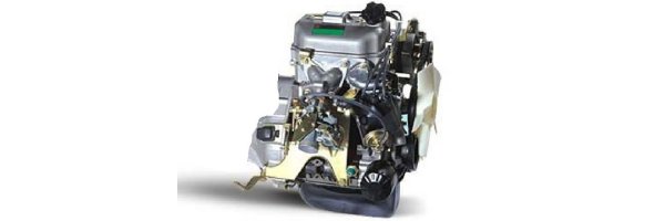 650cc 2-Zyl- Motor Typ 276 und Getriebe