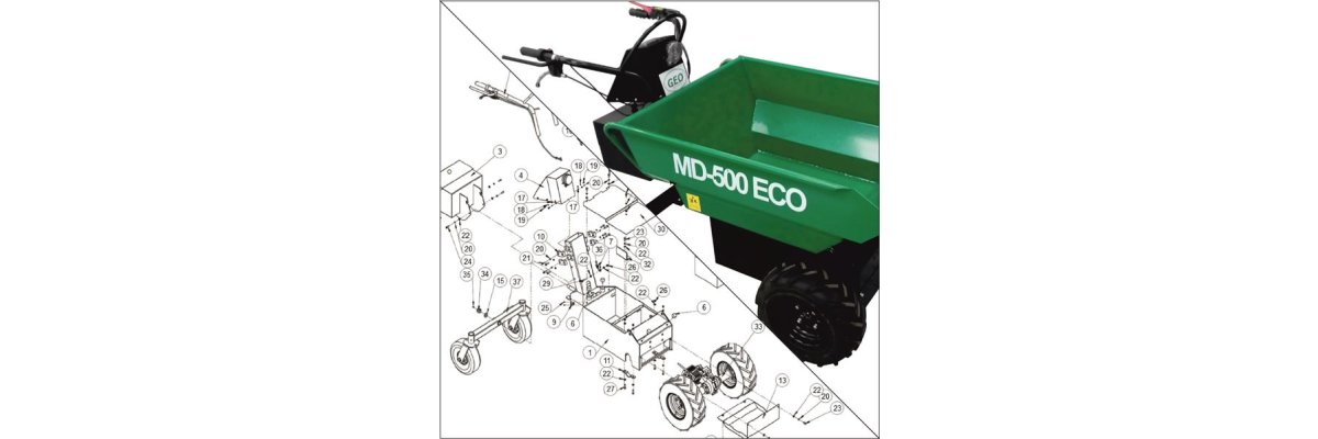 onderdelen MD500 ECO