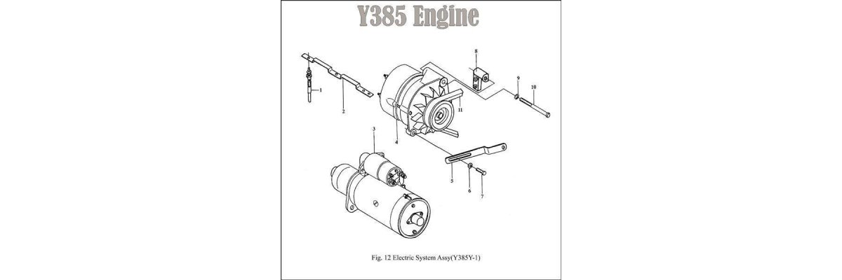 Fig.12 ELECTRIC SYSTEM ( Y380 )