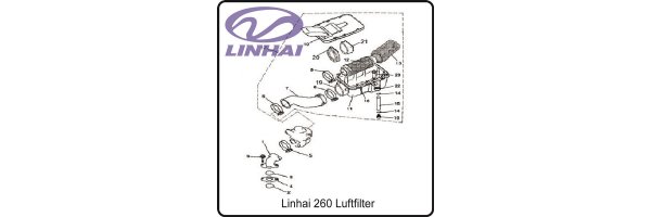 Luftfilter - Linhai 260