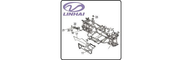 Rahmen - Linhai 410 (EFI)