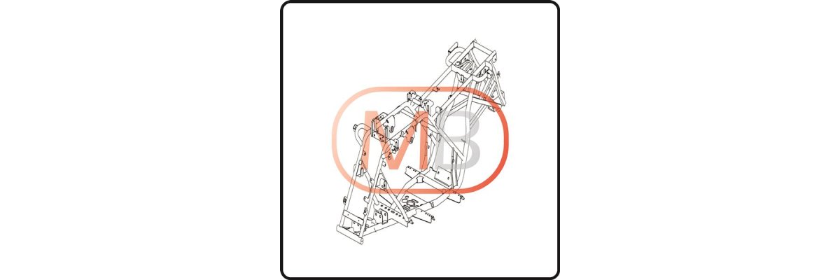 Rahmen & Fahrgestell - Linhai ATV M150L -...