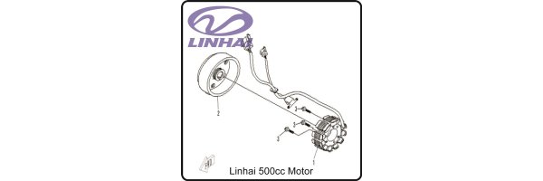 Lichtmaschine - Linhai ML550STL
