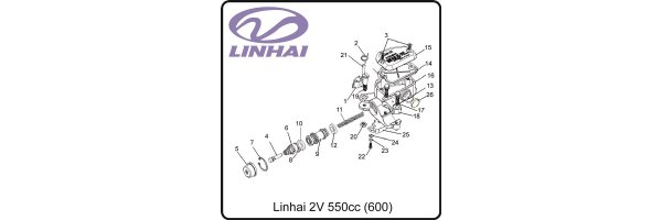 Handbremszylinder - Linhai 520