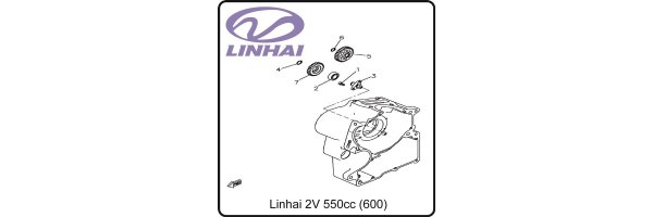Ölpumpenantrieb (alte version) - Linhai 2V 520 (Vergaser)