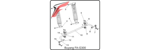 (F04) - Dämpfer, Stabilisator hinten - Buyang FA-G300