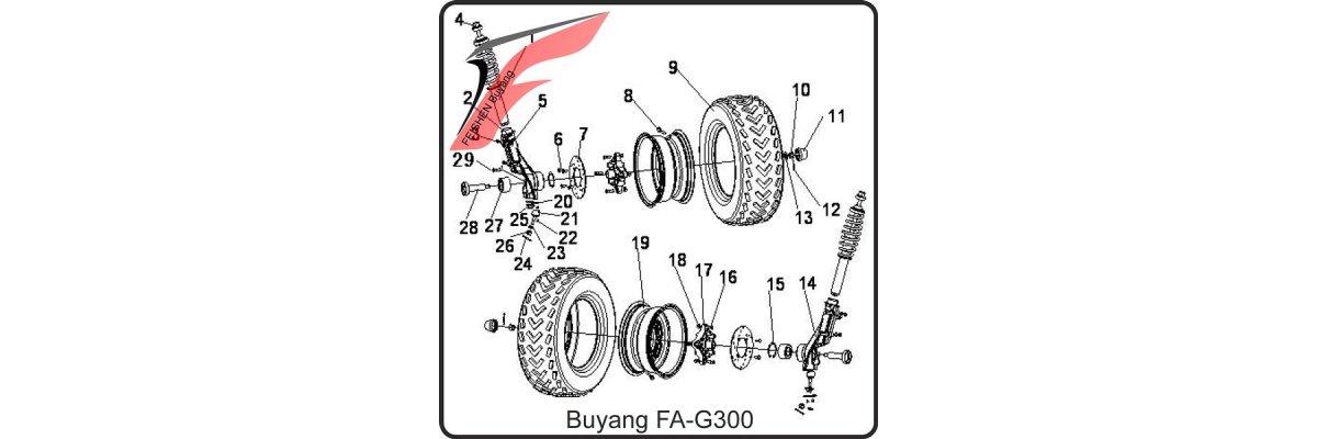 Fig.5 FRONT TIRE SYSTEM
