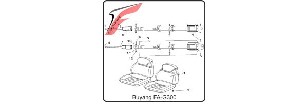 (F07) - Sitze, Gurte - Buyang FA-G300