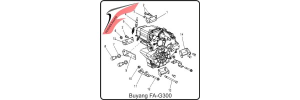 (F11) - Getriebehalter - Buyang FA-G300