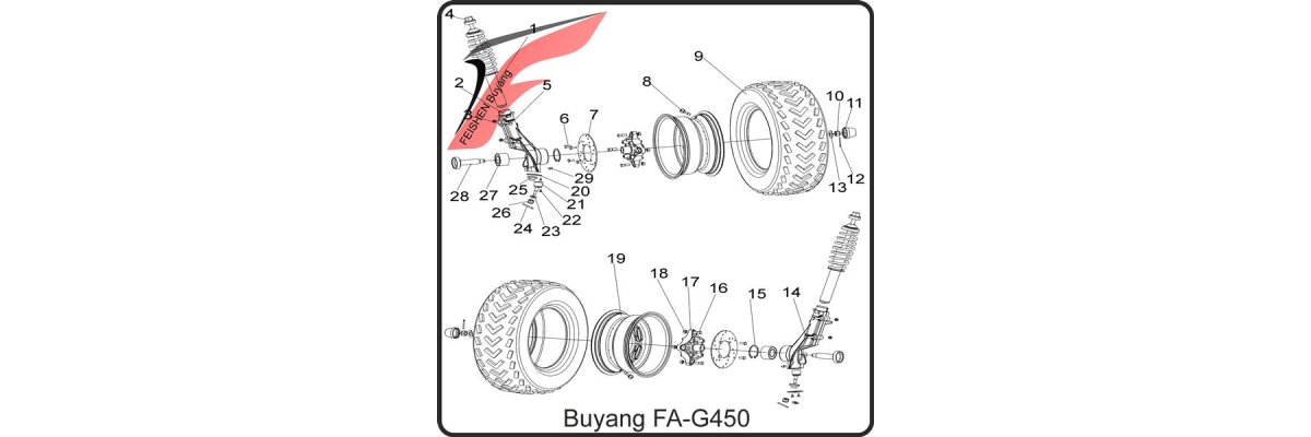 Fig. 4 FRONT TIRE SYSTEM