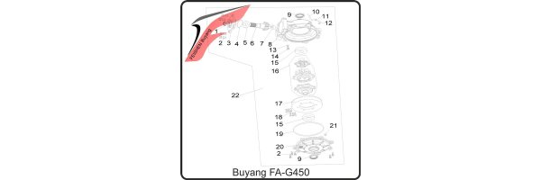 (F08) - Hinterachsgetriebe, Differential - Buyang FA-G450
