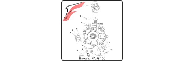 (F10) - Kardan, Getriebehalter - Buyang FA-G450