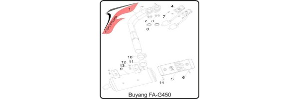 (F16) - Abgasanlage - Buyang FA-G450