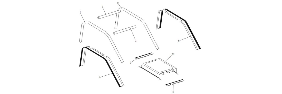 XT-14 ROLL CAGE / AWNING
