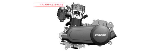 250cc Motor &quot;TYP 172mm-B und -C&quot; (CF-Moto)