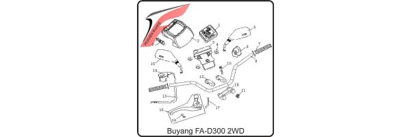 (F01) - stuur - Buyang FA-D300