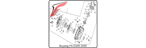 (F10) - Hinterachsgetriebe - Buyang FA-D300
