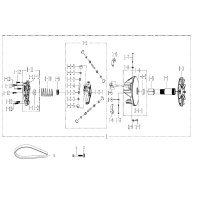 (1-6) - CLUTCH PLATE  - (Motor TYP XY-192 MR)