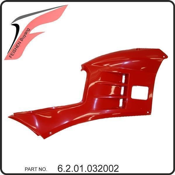 4. SIDE COVER RIGHT (RED) - Buyang FA-D300 EVO