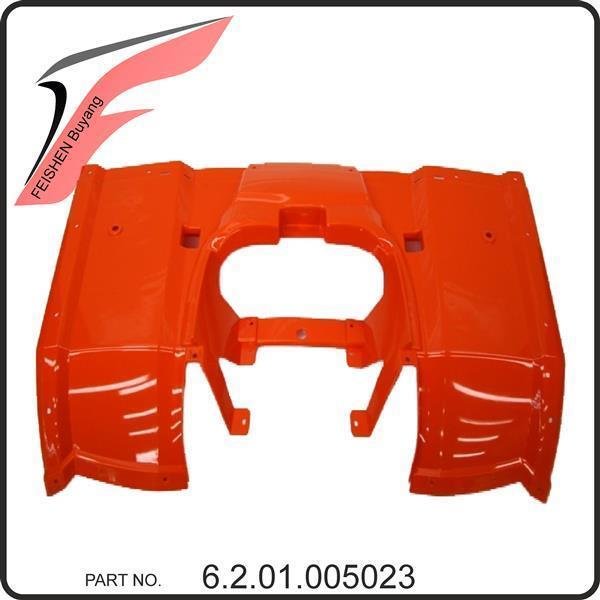 Heckverkleidung (orange) - Buyang FA-K550