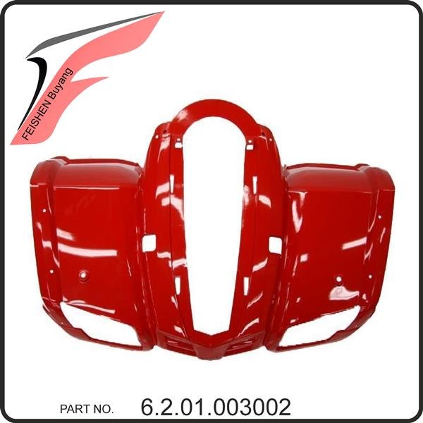 2. FRONT BODY (RED) - Buyang FA-D300 EVO