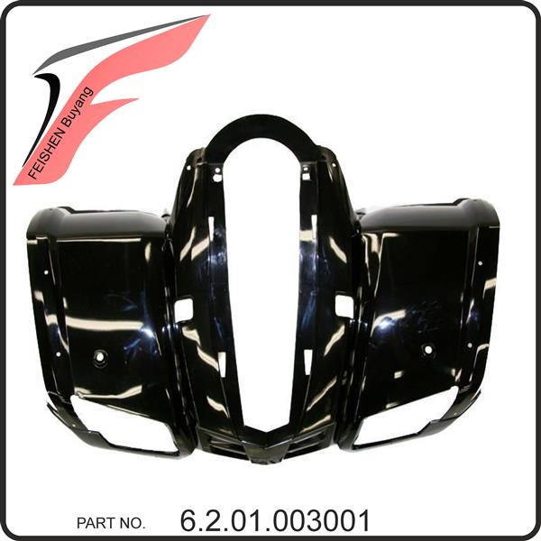 Frontverkleidung (schwarz) - Buyang FA-K550